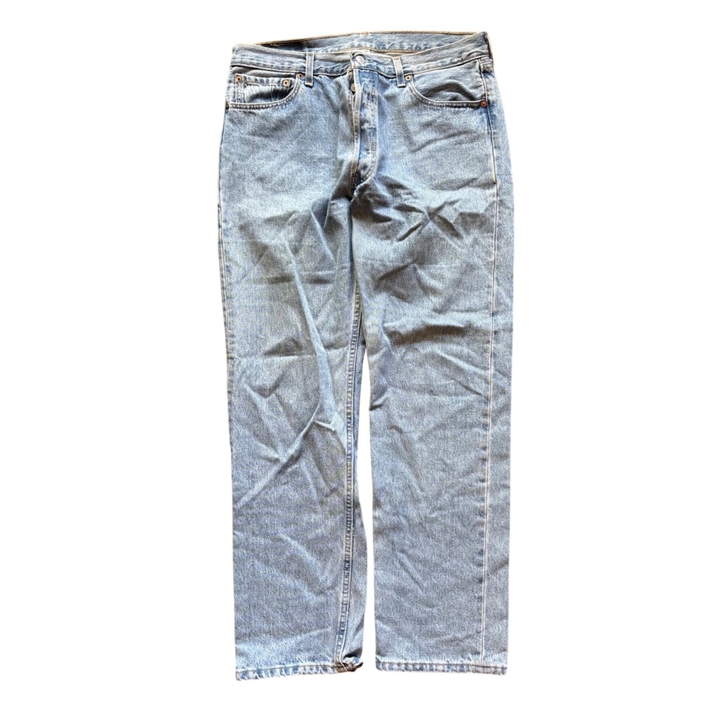 Vintage Levi's 502 Button Fly Denim Jeans Made In USA